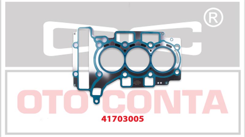 OTO CONTA 41703005 — SİLİNDİR KAPAK CONTASI OPEL GROOSLAND-P2008-P208-P301-P308-C1-C3-AIRCROSS-CACTUS-C-ELYSEE-DS3- 1.2 VTI