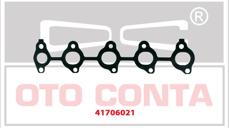 OTO CONTA 41706021 — EGZOZ MANİFOLD CONTASI NBR KAPLI ÇELİK FORD FIESTA FUSION 1.4 1.6 TDCI 8V 16V TOURNEO B MAX C MAX 1.5