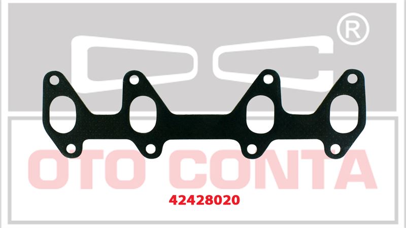 OTO CONTA 42428020 — EGZOZ MANIFOLT CONTASI YENI MODEL TEKLI AMBALAJ FIAT PUNTO GRANDE PUNTO 1.4 8V 199 A7.000 350 A1.000 FP4