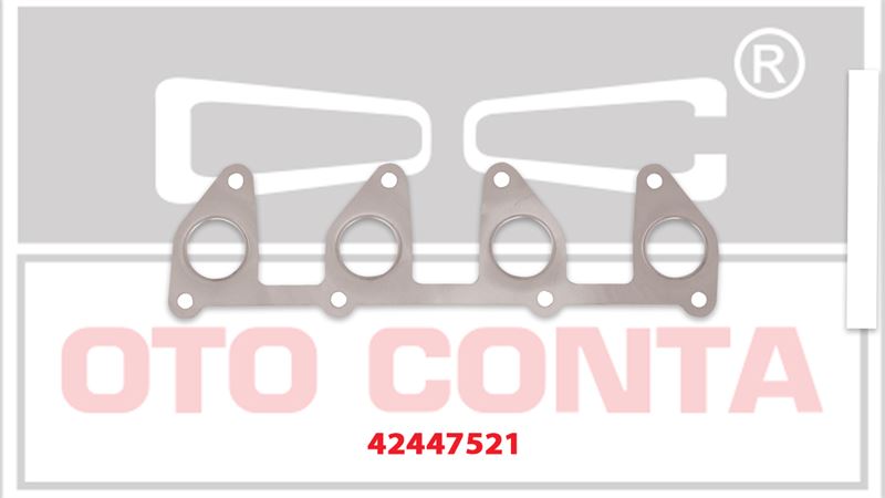 OTOCONTA 42447521 — EGZOZ MANİFOLD CONTASI METAL OPEL VECTRA A ASTRA F 1.8 2.0 8V C18NV 18SEH 18NV 20SER 20SEH C20NE