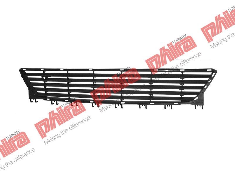 PHIRA 101117100 — TAMPON IZGARASI ÖN ALT ORTA SİYAH OPEL CORSA C 2003-2006