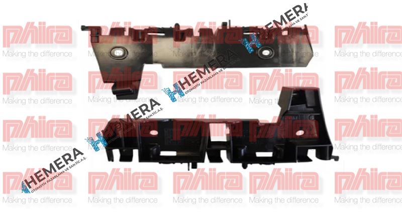 PHIRA 65200002 — TAMPON BRAKETİ ÖN SET DACIA DOKKER 2023--