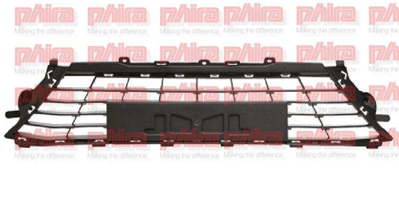 PHIRA 65301612 — TAMPON IZGARASI ÖN ORTA SİYAH RENAULT MEGANE IV 2016--