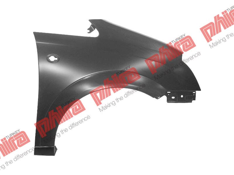 PHIRA 752012 — ÇAMURLUK ÖN SAĞ SİNYAL DELİKLİ SAC OPEL MERIVA 2003-2006