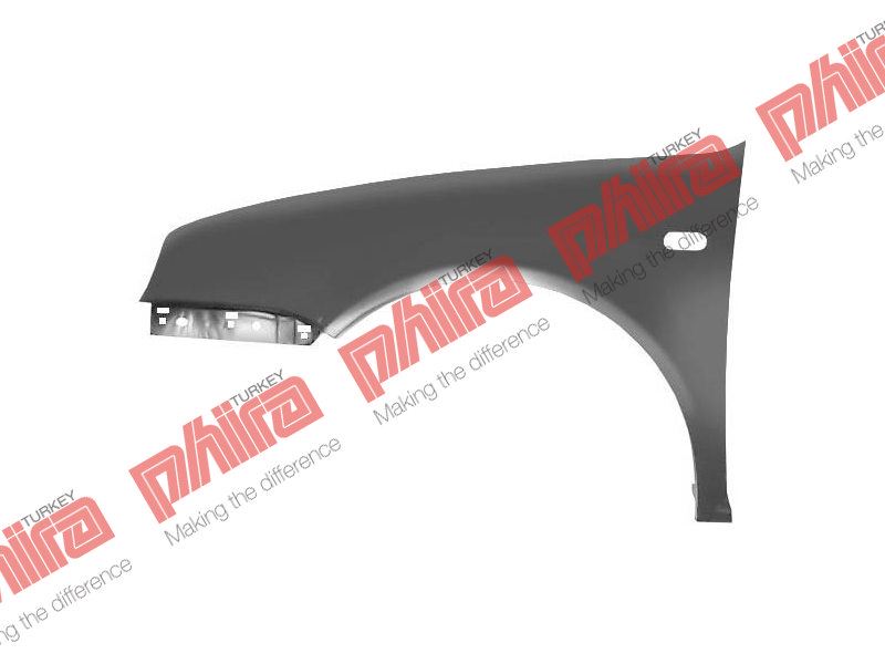 PHIRA 830011 — ÇAMURLUK ÖN SOL SİNYAL DELİKLİ SAC VOLKSWAGEN GOLF IV 1998-2004