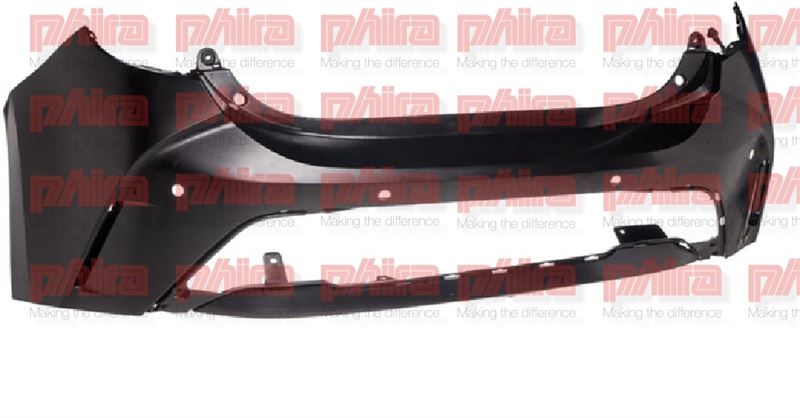 PHIRA CR19330 — TAMPON ARKA SİYAH 4 SENSÖRLÜ (5 KAPI) TOYOTA COROLLA 2019-2022