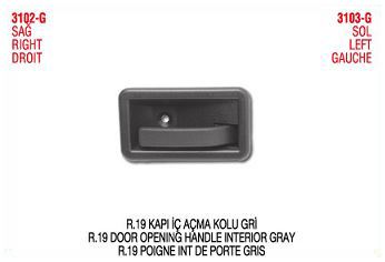 PLEKSAN 3103G — KAPI KOLU GRİ SOL İÇ AÇMA ( RENAULT R19 )