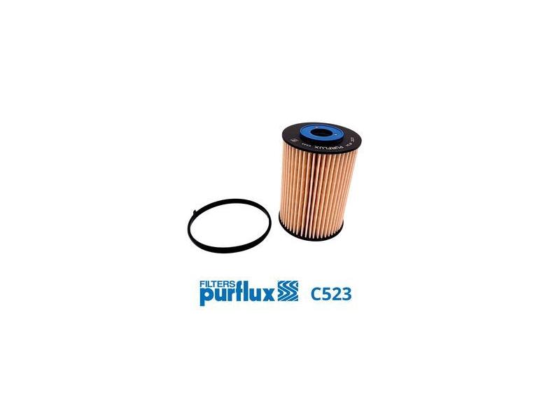 PURFLUX C523 — YAKIT FİLTRESİ (DİZEL) FORD MONDEO IV 2.0 TDCI 07-, VOLVO C3,S40,V40,V50,S60,V60,XC60,C70,V70 D3,D4,D5