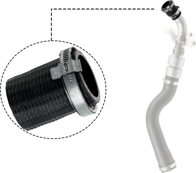 RAPRO 14232 — TURBO HORTUM (KÜÇÜK) LAND ROVER RANGE ROVER III 3.6 D