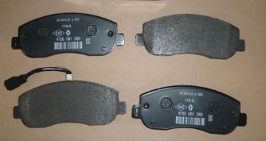 RENAULT 410603847R — ÖN BALATA MASTER III 2.3DCİ 10> 13> MOVANO 2.3CDTİ 5.10 >14 > NISSAN NV400 2.3CDİ 11 > 0986TB3142