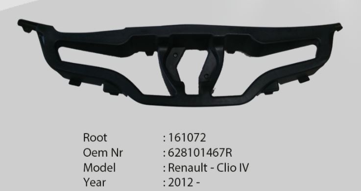 ROOT TRMK161072 — PANJUR ARKA DESTEK PARCASI (RENAULT CLIO IV)