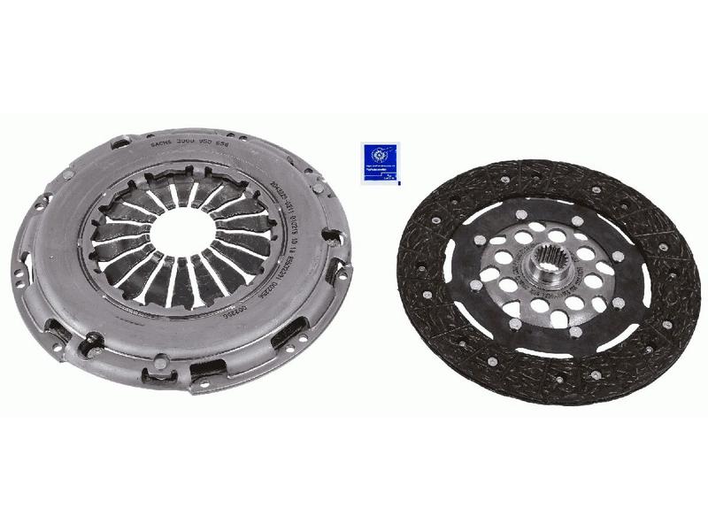 SACHS 3000950538 — DEBRIYAJ SETI 230 MM (21 DIS) MERCEDES-BENZ, RENAULT, DACIA, NISSAN CITAN CLIO III, CLIO IV, FLUENCE