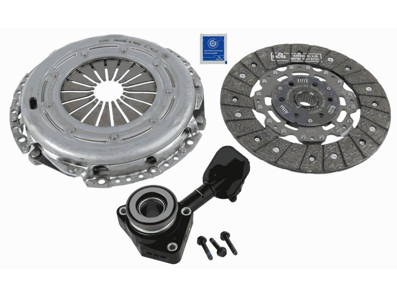 SACHS 3000990221 — DEBRİYAJ SETİ XTEND CSC İLE C-MAX 04 >08 FOCUS II 04 >11 1.6 TDCI C-MAX 06>11 1.6 TDCI MAZDA III 03>09