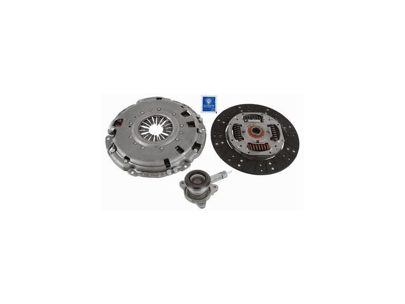 SACHS 3000990666 — DEBRİYAJ SETİ RULMANLI [ARKADAN ÇEKER] [GK31 7A564 AB] PICK-UP TEK KUTLE VOLAN UYUMLU TRANSIT V-363 2.0