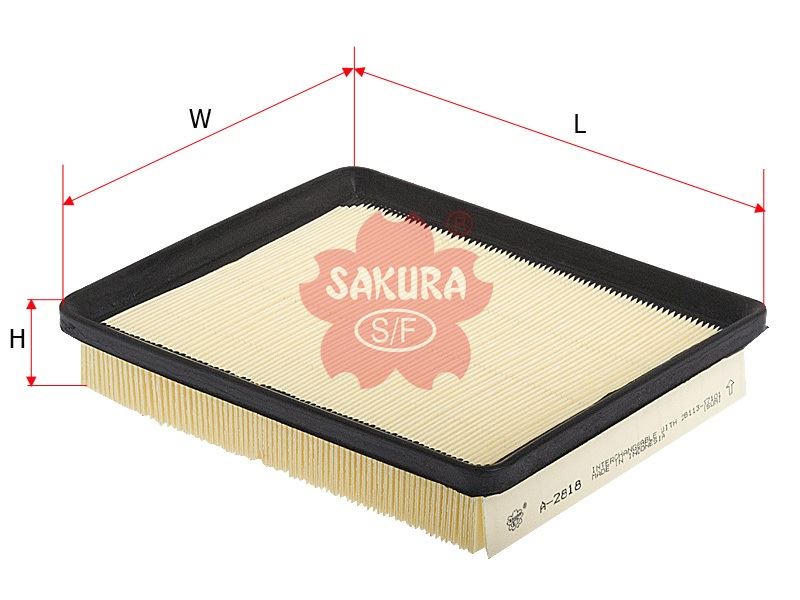 SAKURA A2818 — HAVA FİLTRESİ SONATA 98-05 MAGENTIS 01-05