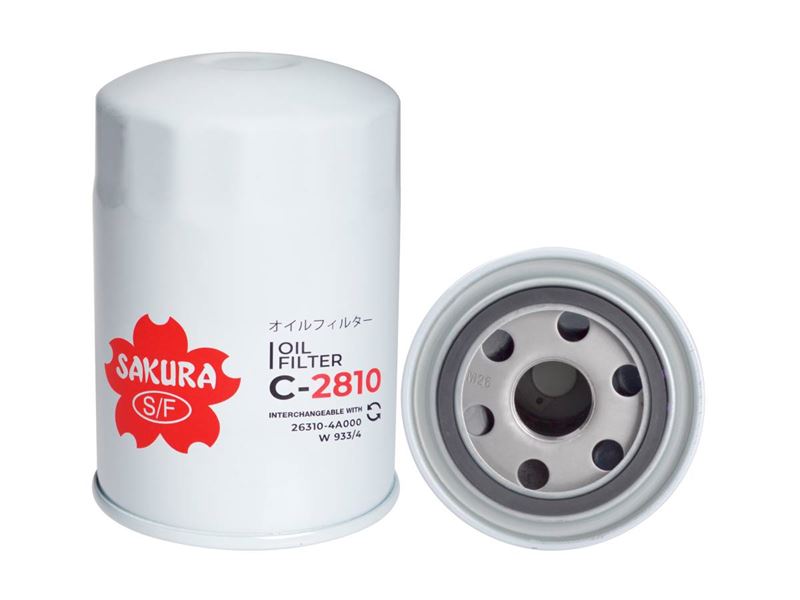 SAKURA C2810 — YAĞ FİLTRESİ H100 L300 MINIBUS STAREX TCI H100 KAMYONET LIBERO PREGIO 2.5 BONGO K2500 TCI UZUN TIP 97>