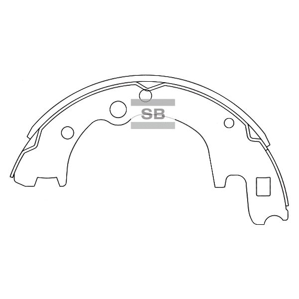SANGSIN SA045 — ARKA KAMPANA PABUÇ BALATA KIA K2500 2.5L D4BH TCI 00>