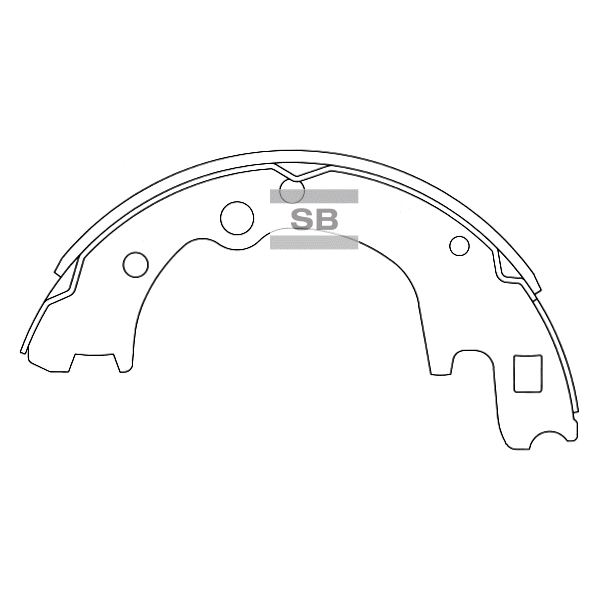 SANGSIN SA072PO — ARKA KAMPANA PABUÇ BALATA HYUNDAI H100 2.6L KAMYONET 94-03