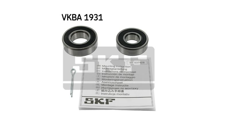 SKF VKBA1931 — RULMAN ARKA TEKER-(SUZUKI ALTO 86/09/SWIFT 86/89 SA310/DAEWOO TICO 96/ )