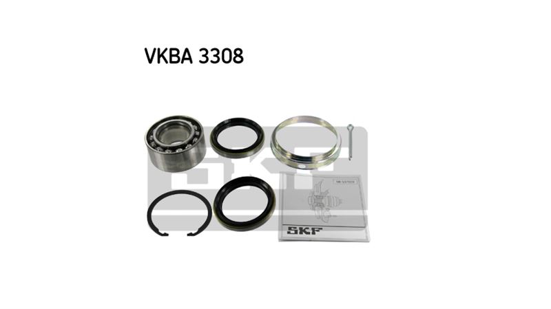 SKF VKBA3308 — RULMAN ÖN TEKER-(39x72x37)-(TOYOTA RAV4 96/00 ) ABSLİ TIP