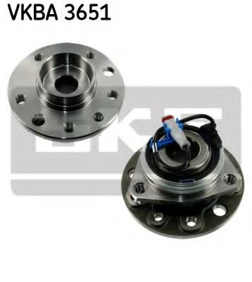 SKF VKBA3651 — PORYA RULMANI ÖN ABSLİ 5 BIJON ASTRA H ZAFIRA B Z13DTH Z16XER A16XER Z16LET Z17DTH Z19DTH 04-
