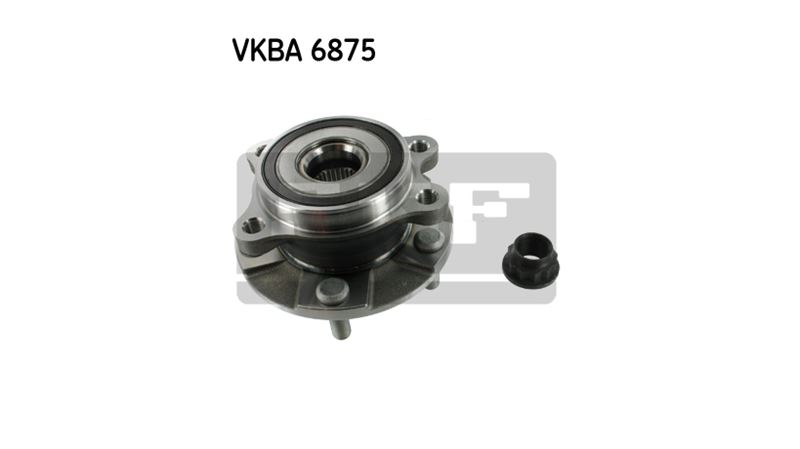 SKF VKBA6875 — TEKER PORYASI ÖN RULMANLI TOYOTA COROLLA 07-18 AURIS 07-18 AVENSIS 08-18 RAV4 2006-/ VERSO 08-18 ABSLİ