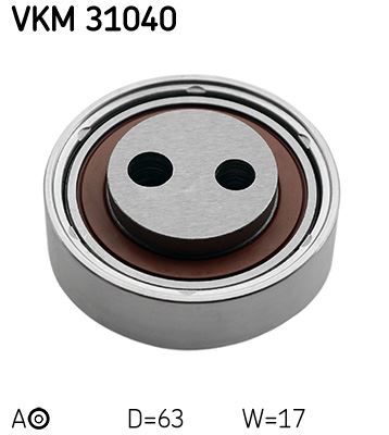 SKF VKM31040 — V KAYIŞ GERGİ KASNAĞI (VW PASSAT 97-05 AUDI A4 98-05 A6 98-05 SKODA SUPERB 02-08)