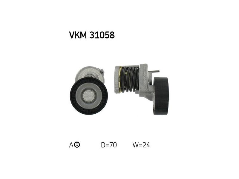 SKF VKM31058 — VANTILATÖR GERGİSİ TRANSPORTER T5 / CRAFTER / POLO / PASSAT / GOLF5 / GOLF6 / CADDY / A4 / A6 04=