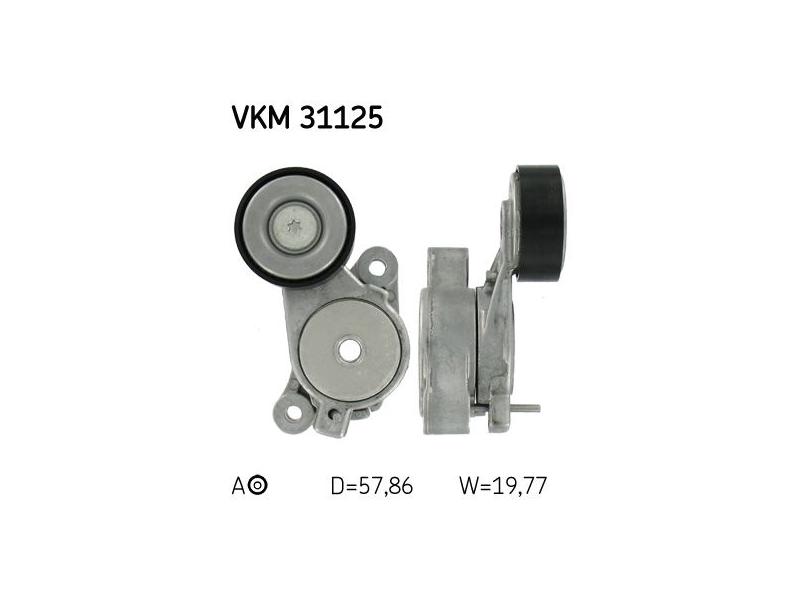 SKF VKM31125 — ALTERNATÖR GERGİ RULMANI KÜTÜKLÜ GOLF5/6-JETTA-PASSAT-SCIROCCO-TIGUAN-A3-LEON 1.4TSI 04-10 BLG-BM Y-CAVA