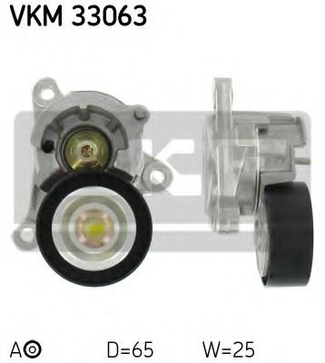 SKF VKM33063 — V KAYIŞ GERGİ RULMANI KÜTÜKLÜ ( PEUGEOT 407 2.0S16 EW10J4 )