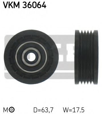 SKF VKM36064 — V KAYIŞ GERİ RULMANI ( RENAULT MASTER 2.8DTI 2.5D AC )