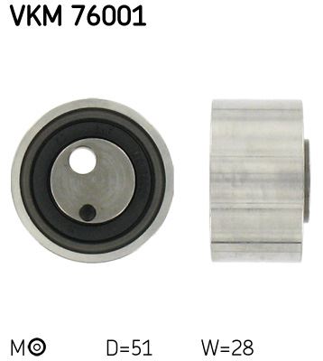 SKF VKM76001 — TRİGER GERGİ RULMANI VITARA 92-98 / CARRY 99- GA413 / SWIFT 95-04 / GRAND VITARA 98-05
