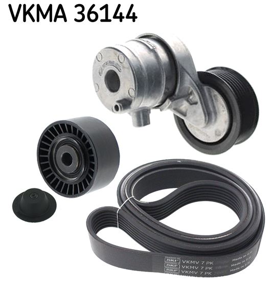 SKF VKMA36145 — TRİGER SETİ MERCEDES (OM607) W176 W246 C117 W177 6PK1195 KAYIŞ -GERGİ KÜTÜĞÜ