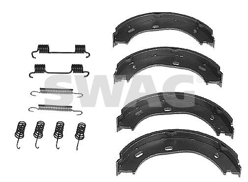 SWAG 10908324 — EL FREN BALATASI MERCEDES W123-W126 YAYLI