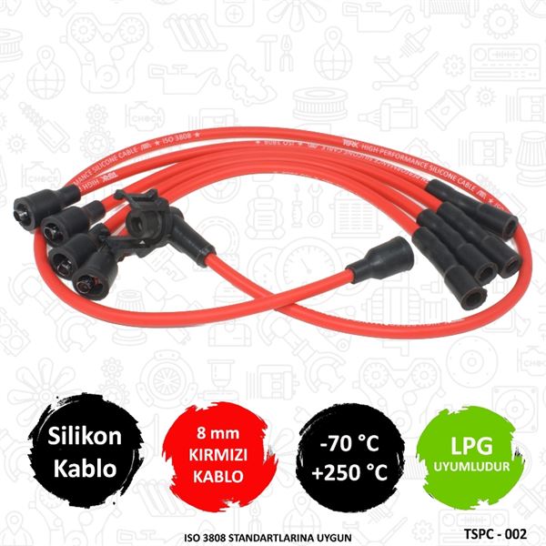 TORK C002 — BUJİ KABLOSU (RENAULT R9-R11 BROADWAY/ FAIRWAY/RAINBOW)