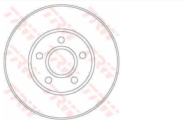 TRW DF4277 — FREN AYNASI ÖN HAVALI ABSLİ FORD TOURNEO;TRANSIT CONNECT 1.8 16V,1.8DI,1.8TDCI ABSLİ 02>