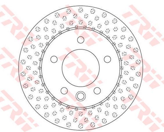 TRW DF6194S — FREN DİSKİ ÖN (MERCEDES SPRINTER 3-T 314 4×4 308 311 313 316CDI 4×4 95-06)