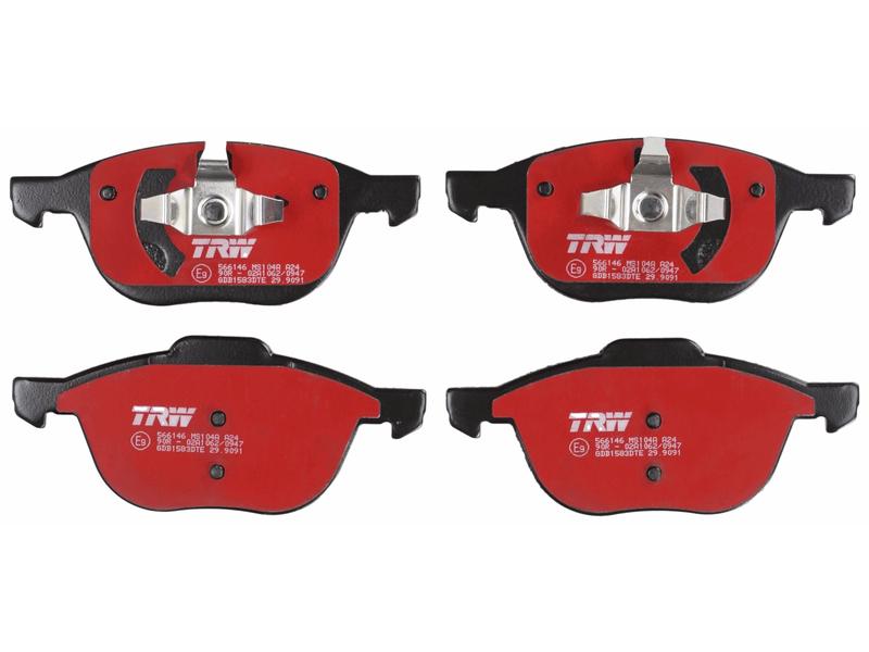 TRW GDB1583DTE — ÖN BALATA FOCUS 2004 >2018 CMAX 2007 >2019 KUGA 10-14 TRANSIT TOURNEO CONNECT 2013 > VOLVO V40 14-19 S40