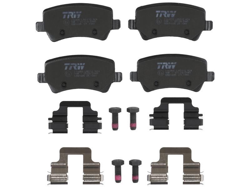 TRW GDB1685 — FREN BALATASI ARKA FORD S-MAX 09> GALAXY III 06> . VOLVO S60 10> S80 06> V60 V70 06> XC60 08> XC70 0 6> . LAND