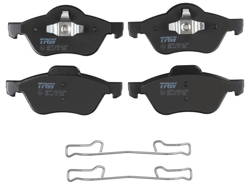 TRW GDB1687 — DISK BALATA ON RENAULT MEGANE II 1.5DCI,1.6 16V,1.9DCI,2.0 16V,2.0 16V TURBO 11-2005-