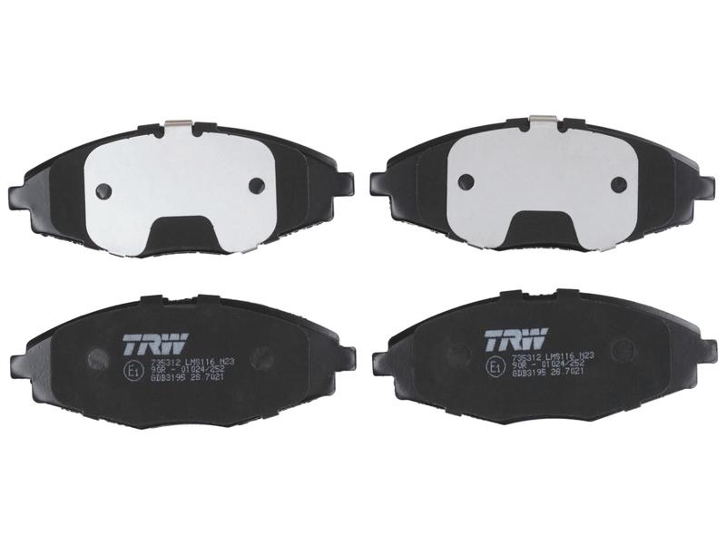 TRW GDB3195 — DISK BALATA ON CHEVROLET-DAEWOO KALOS 1.2,1.4,1.4 16V,SEDAN 1.4 16V 03-2005-; MATIZ 0.8,1.0 03-2005-; LANOS