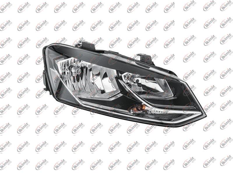 TYC TYCVW20E667052B — POLO 13- FAR ELEKTRİKLİ MOTORLU SAĞ