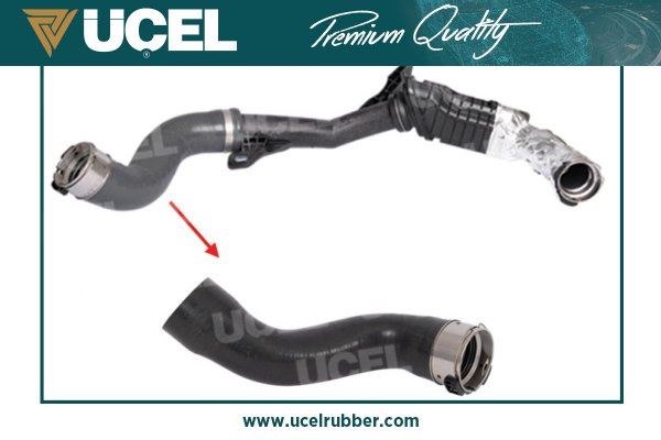 UCEL 15154 — TURBO HORTUMU BÜYÜK PLASTİK PARÇA HARİÇ (DACIA CLIO IV - D. DOKKER - LODGY - DUSTER - LOGAN II