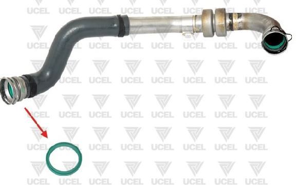UCEL 15158 — TURBO HORTUM CONTASI (RENAULT MEGANE III - FLUENCE)