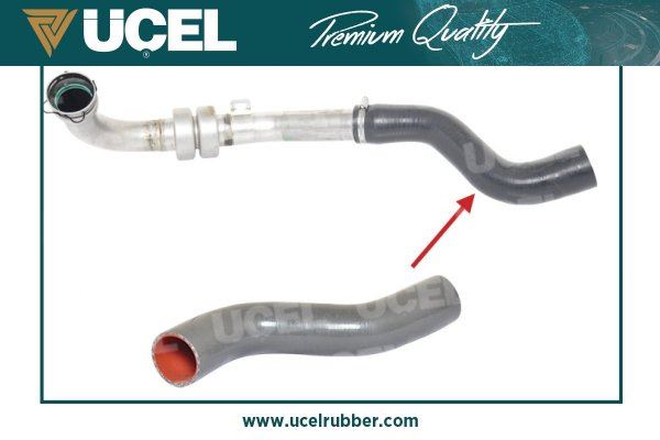 UCEL 15711 — TURBO BORUSU HORTUMU METAL BORU HARİÇ (RENAULT KANGOO II 1.5DCI 85-105 HP KWOB 08/+ MODEL)
