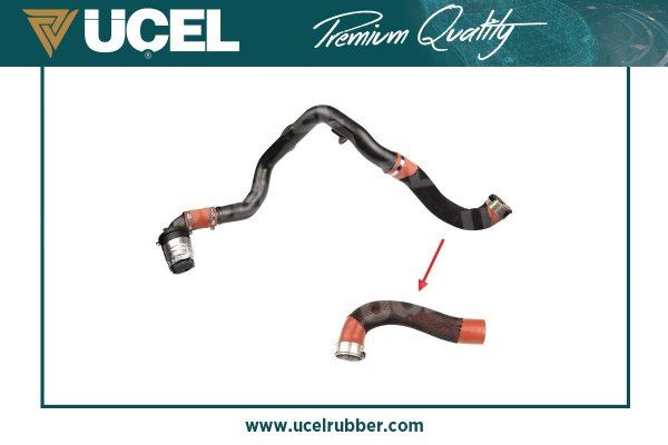 UCEL 16128 — TURBO HORTUMU SİLİKON PARÇA (RENAULT MASTER III 2.3 DCI \ OPEL MOVANO B 2.3 CDTI AC 09-)
