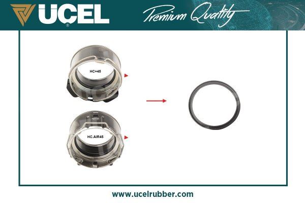 UCEL 16138 — TURBO HORTUM CONTASI HC 45 ( DACIA DUSTER 1.5 DCI 10/108)