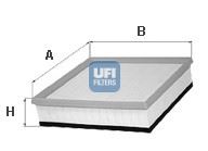 UFI 3054000 — HAVA FİLTRESİ F20-F21-F22-F23-F30-F31-4F32-F33-F36 Gran Coupe 10-18
