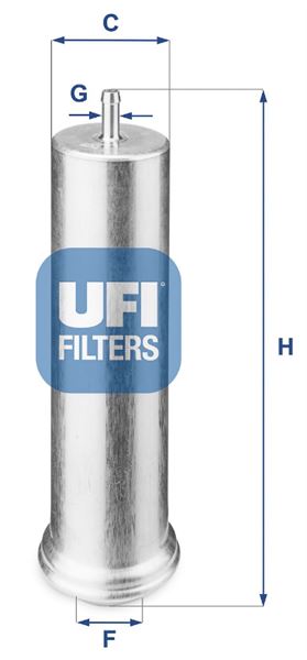 UFI 3185100 — YAKIT FİLTRESİ E81-E82-E87-E88-E90-E92-E93-E60-E61-E63-E64-E65-E66-F06-F07-F10-F11-F12-F13-F01-F02-X3 E83-X5