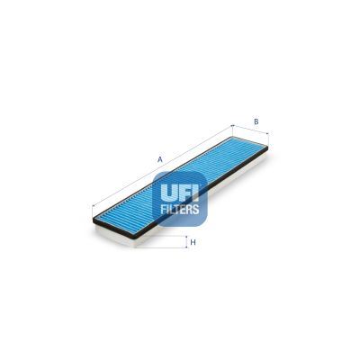 UFI 3411900 — KABİN FİLTRESİ KARBONLU ( FORD MONDEO III 1.8 2.0 2.0TDCI 00-07 )